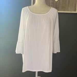 MICHAEL KORS white pullover top. (I feel like it’s too big for me)